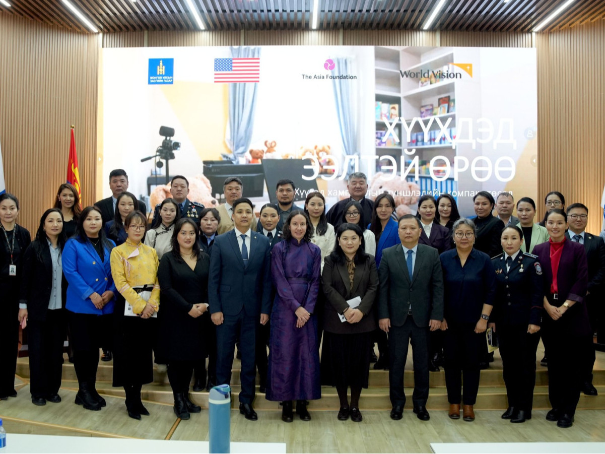 Гэрч, хохирогч хүүхдээс мэдүүлэг авах зориулалттай “Хүүхдэд ээлтэй өрөө”-г гурван байршилд байгууллаа