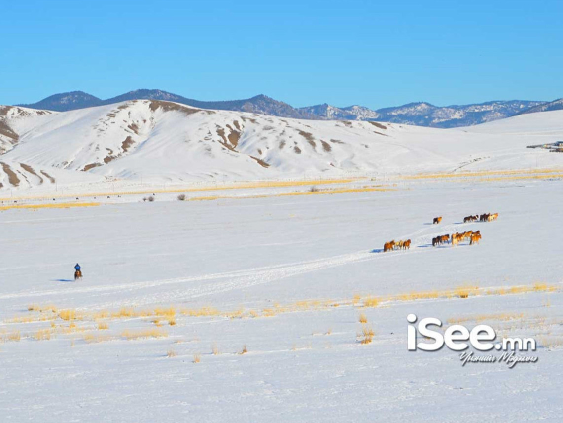Цасан бүрхүүлийн хэмжээг өмнөх арван хоногтой харьцуулахад таван хувиар буурсан байна