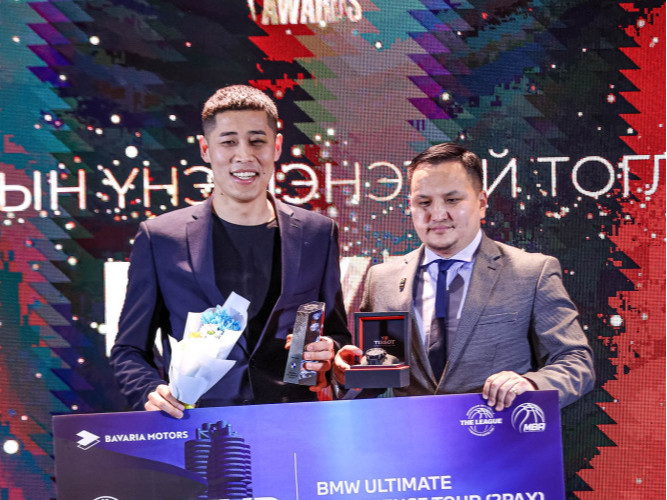 Үндэсний Дээд Лигийн “MVP"-ээр "BCH Knights" багийн тоглогч О.Эрдэнэцогт тодорлоо