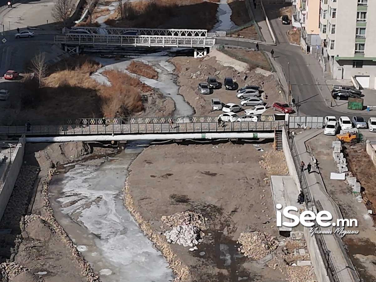 СУРВАЛЖИЛГА: Сэлбэ, Дунд голын тохижилтын ажил 2 жил болсон ч дуусаагүй, автомашины зогсоол болсоор байна