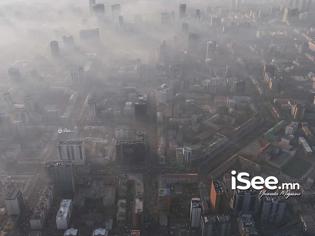 Улаанбаатар хотын агаар дахь  PM2.5 тоосонцор 30 хувиар буурчээ 
