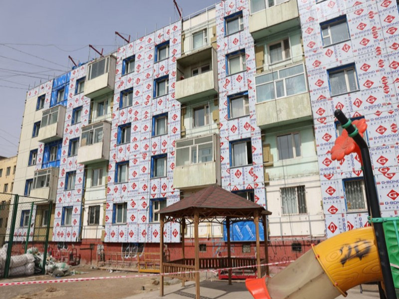 Дулааны эрчим хүчийг хэмнэхээр 1077 угсармал орон сууцыг дулаална 