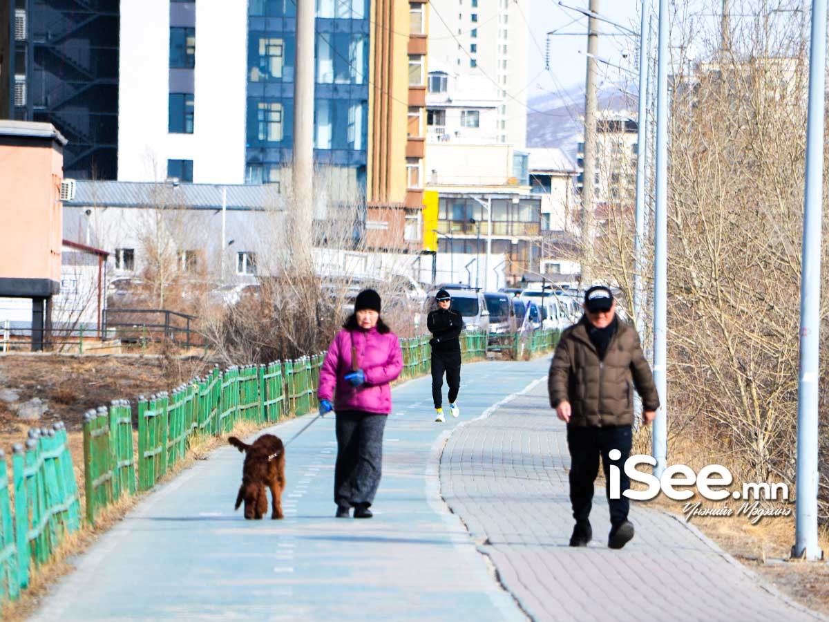 Улаанбаатарт 9 градус дулаан байна