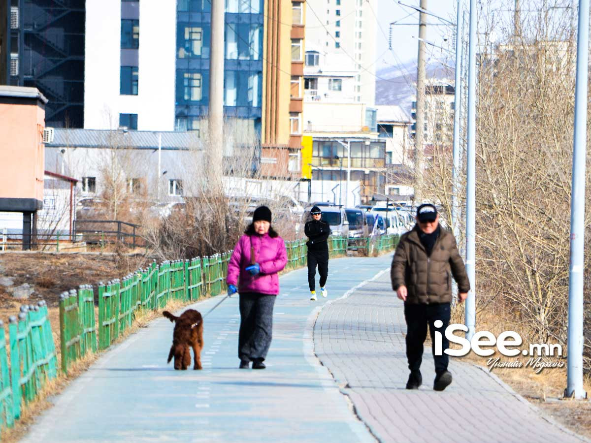 Улаанбаатарт 8 градус дулаан байна