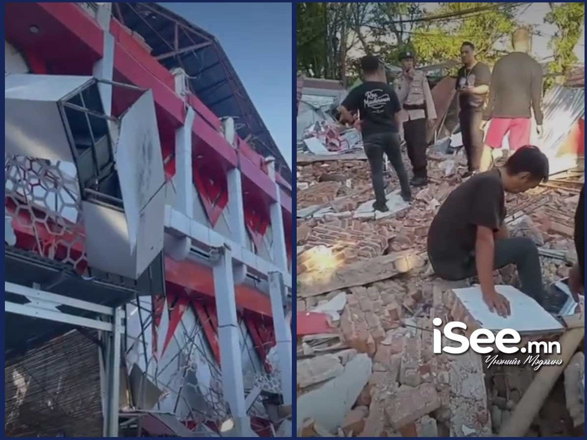 Индонезийн ойролцоо 7.4 магнитудын хүчтэй газар хөдлөлт болж, цунамигийн анхааруулга гаргав