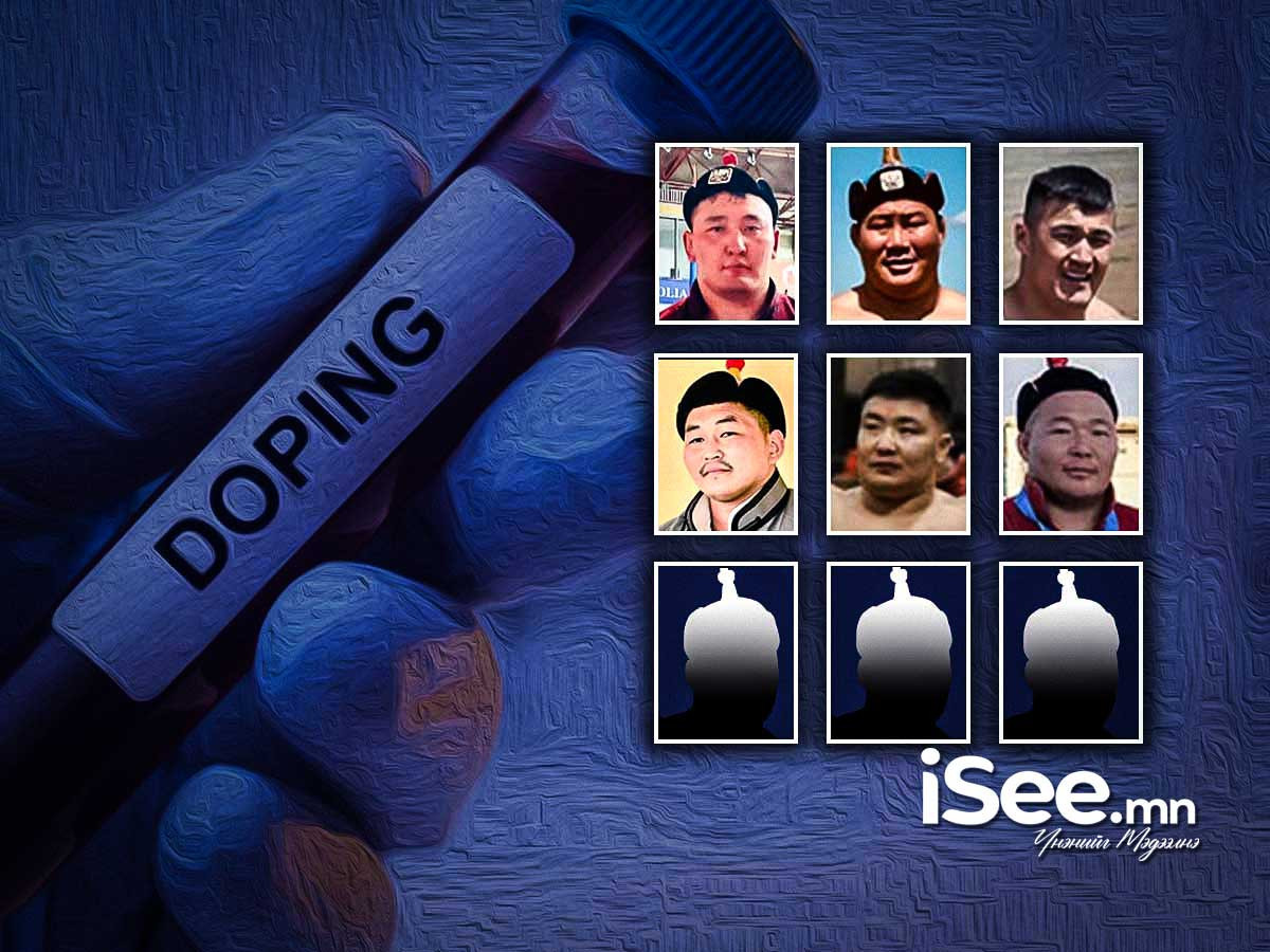 Допинг хэрэглэж, аймгуудын наадамд түрүүлж, үзүүрлэсэн бөхчүүдийн барилдах эрхийг хассан ч тэдний цол, чимгийг хураагаагүй байна