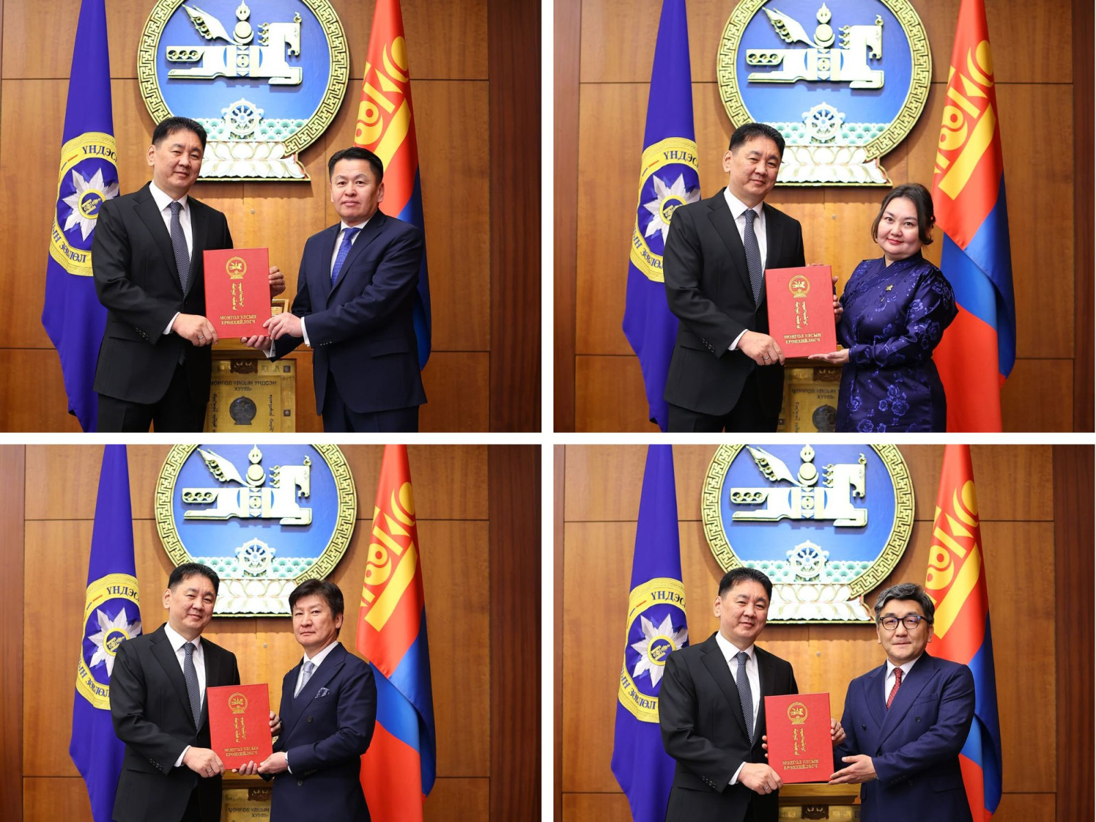 Элчин сайд нарт Итгэмжлэх жуух бичгийг нь гардууллаа