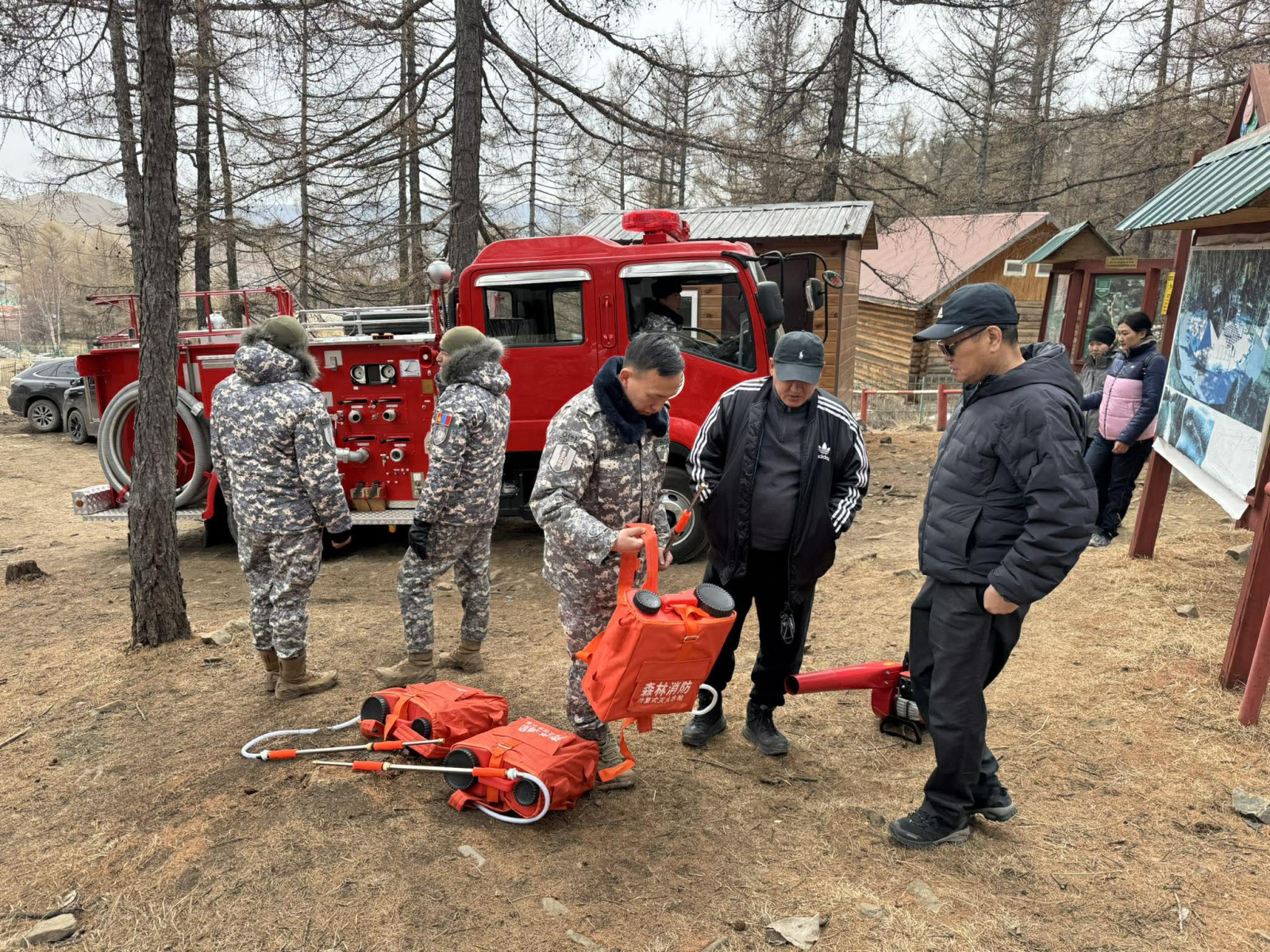 Ой, хээрийн түймэр эрсдэл бүхий сумдад хөдөлгөөнт бүлэг, хяналтын цэг ажиллаж байна