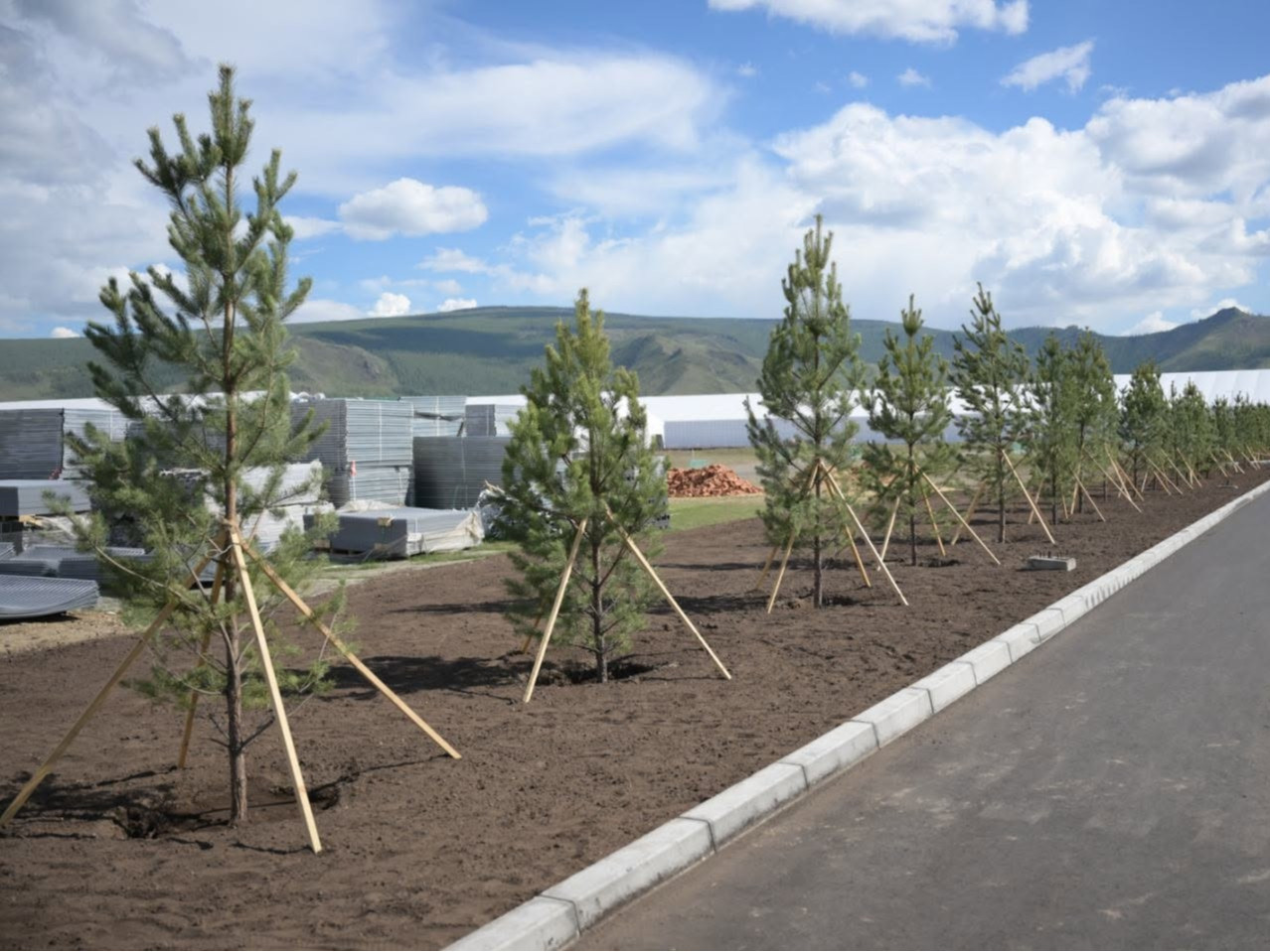 COP17 хурлын 12 түр байгууламжийн гадна барилга угсралтын ажил дууслаа