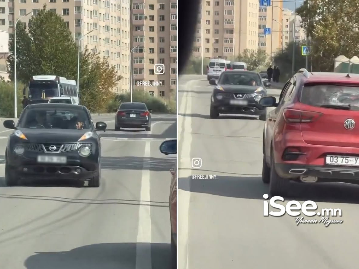 ТОДРУУЛГА: Ухарч замын хөдөлгөөнд оролцсон “Nissan Juke” автомашины жолооч жолоодох эрхгүй байжээ