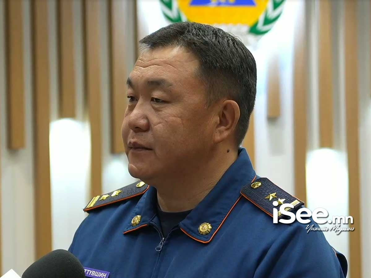 Б.Баттүвшин: Урьдчилсан байдлаар Нөмрөгийн түймрийн урт 80 км, өргөн нь 90 км орчим байна