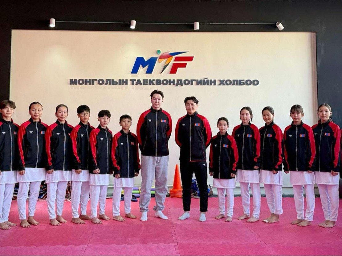 Монголын өсвөр үеийн таеквондочид АНЭУ-ын Фужира хотыг зорилоо