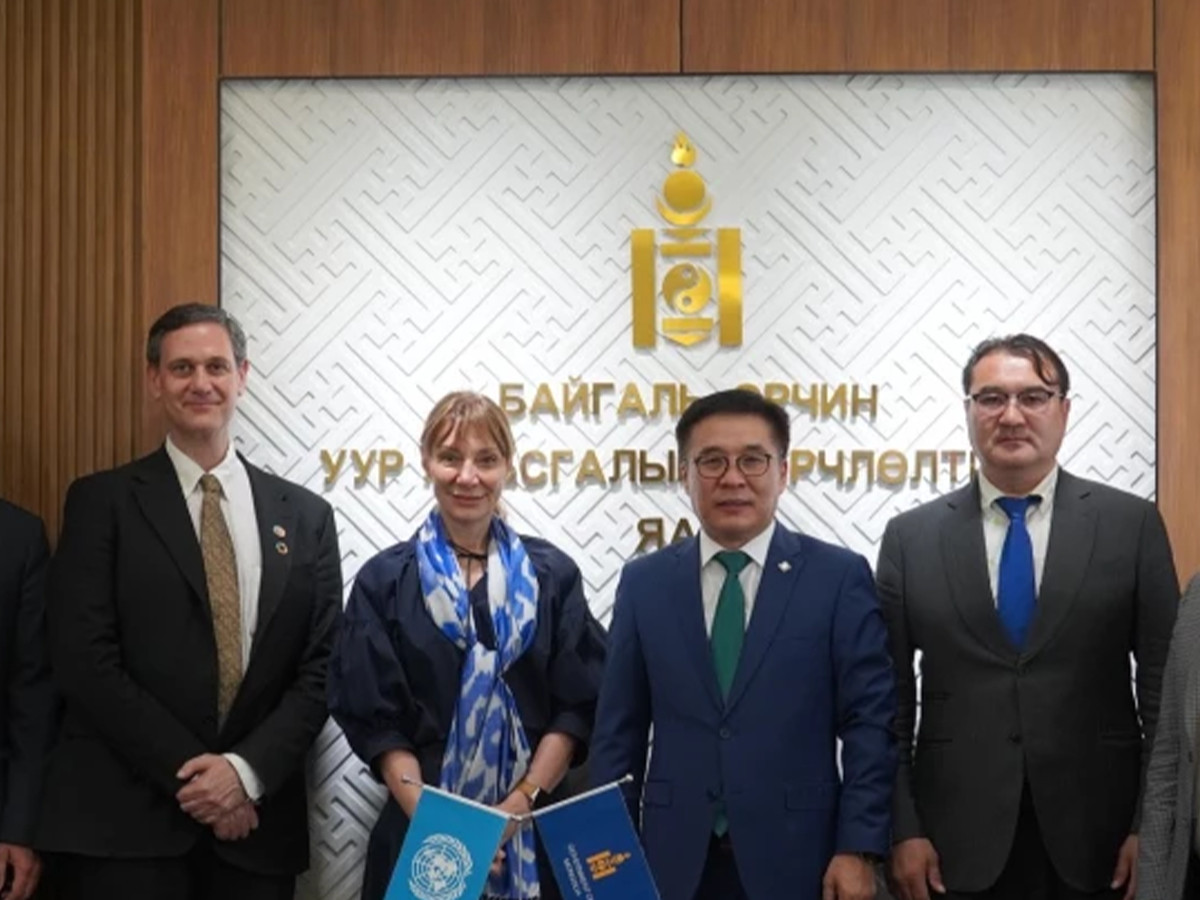 БОУАӨ-ийн сайд Б.Батбаатар НҮБ-ын хөгжлийн хөтөлбөрийн суурин төлөөлөгч хатагтай Матилда Димовскаг хүлээн авч уулзав