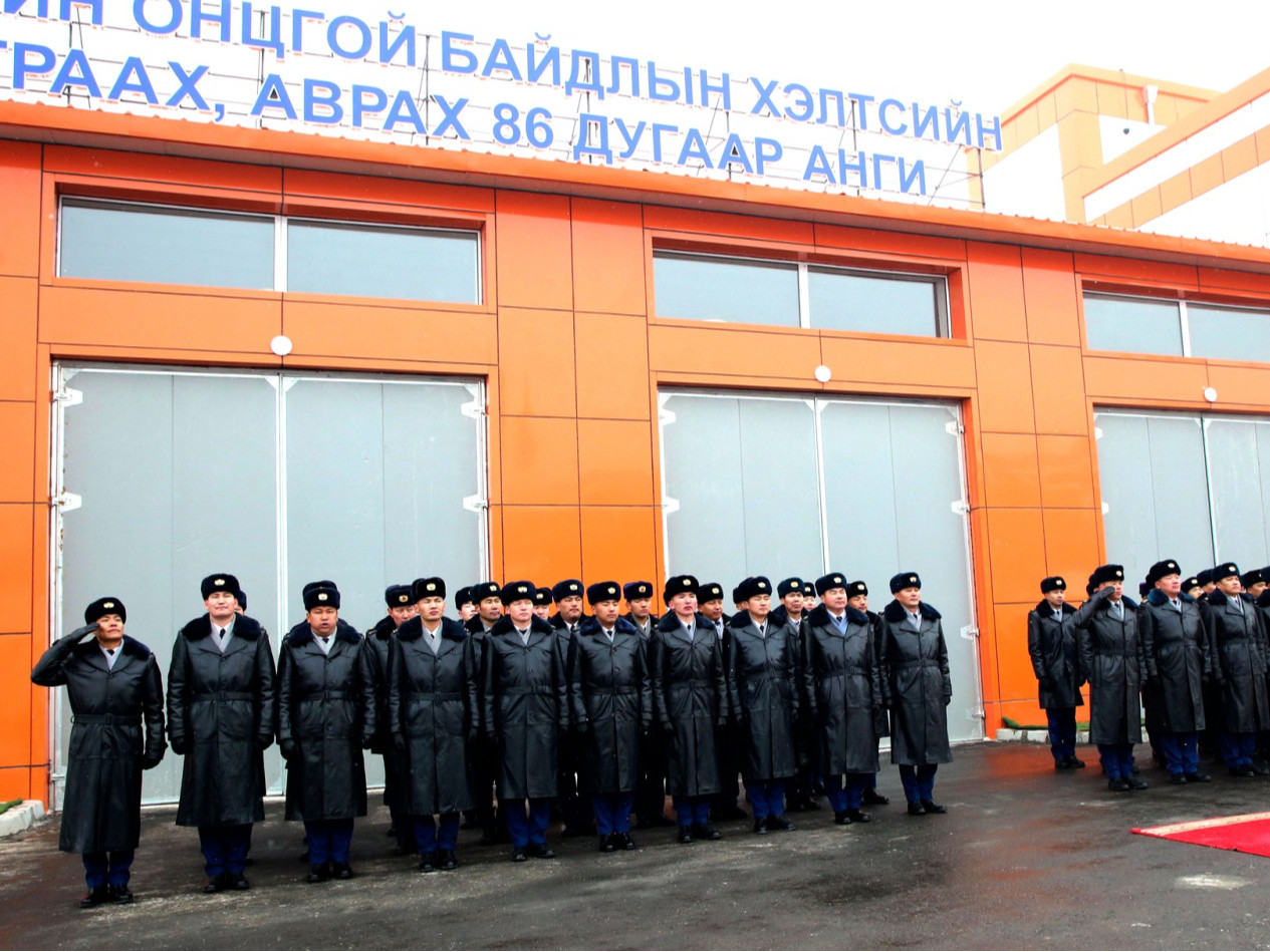 Гэр хороололд анхны гал унтраах, аврах анги нээгдлээ