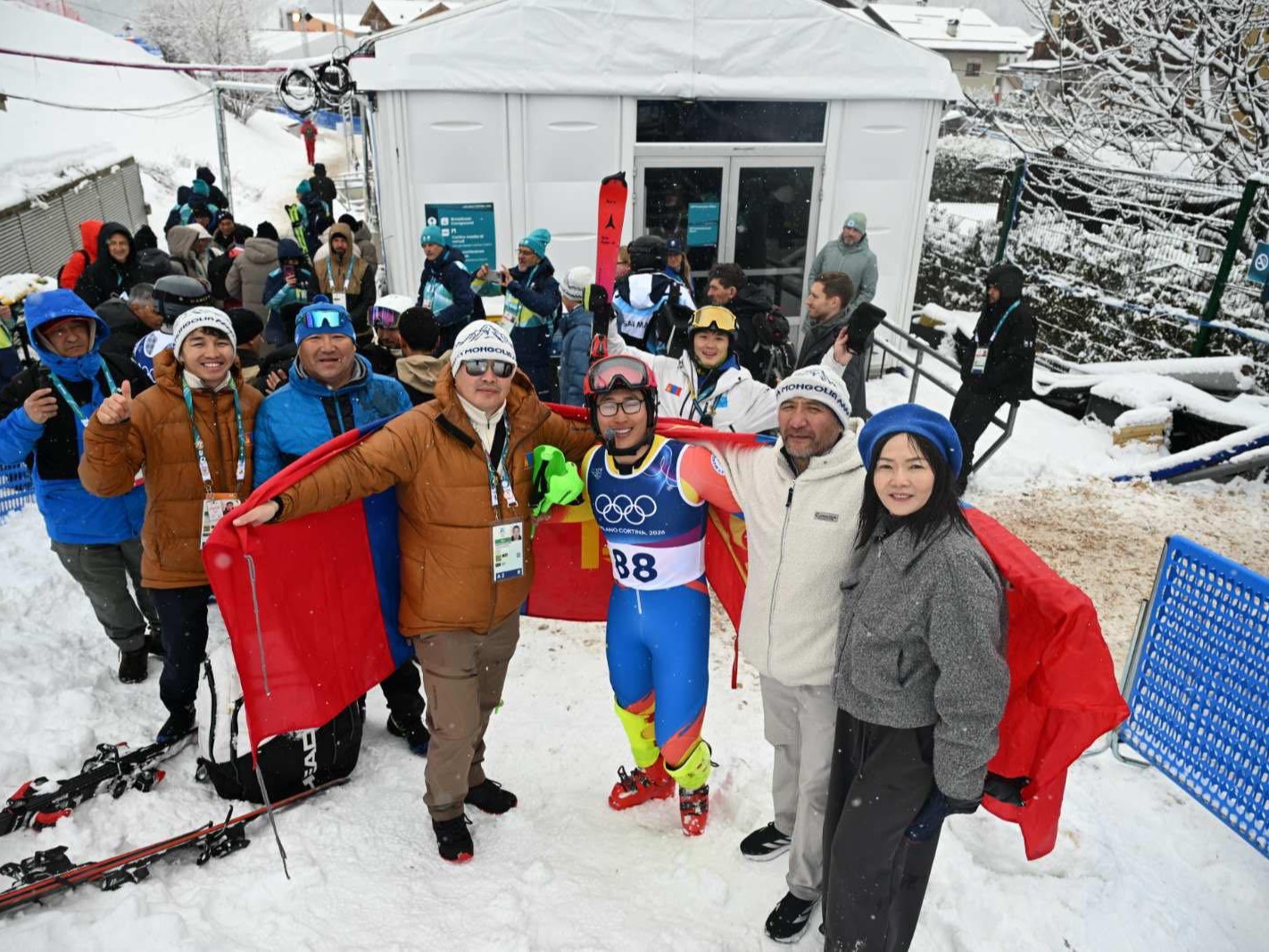 “Милан-Кортина 2026”: А.Ариунбат уулын цанын слалом төрөлд 45 дугаар байр эзэлж, дараагийн шатанд шалгарлаа