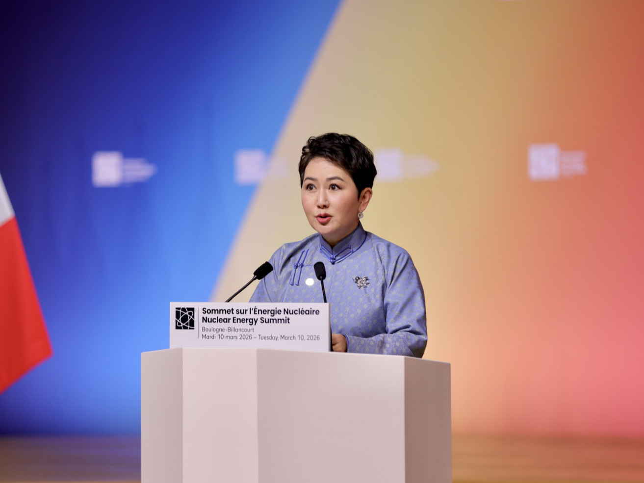 Гадаад харилцааны сайд Б.Батцэцэг Дэлхийн цөмийн эрчим хүчний дээд хэмжээний уулзалтад оролцлоо