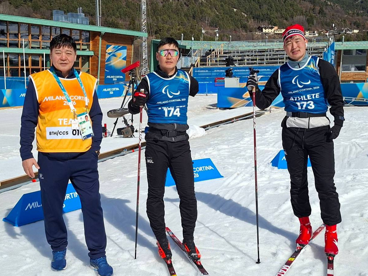 Милан-Кортина 2026 Паралимп: Б.Ганболд 16, Ц.Дашдорж 22 дугаар байрт хурдаллаа 