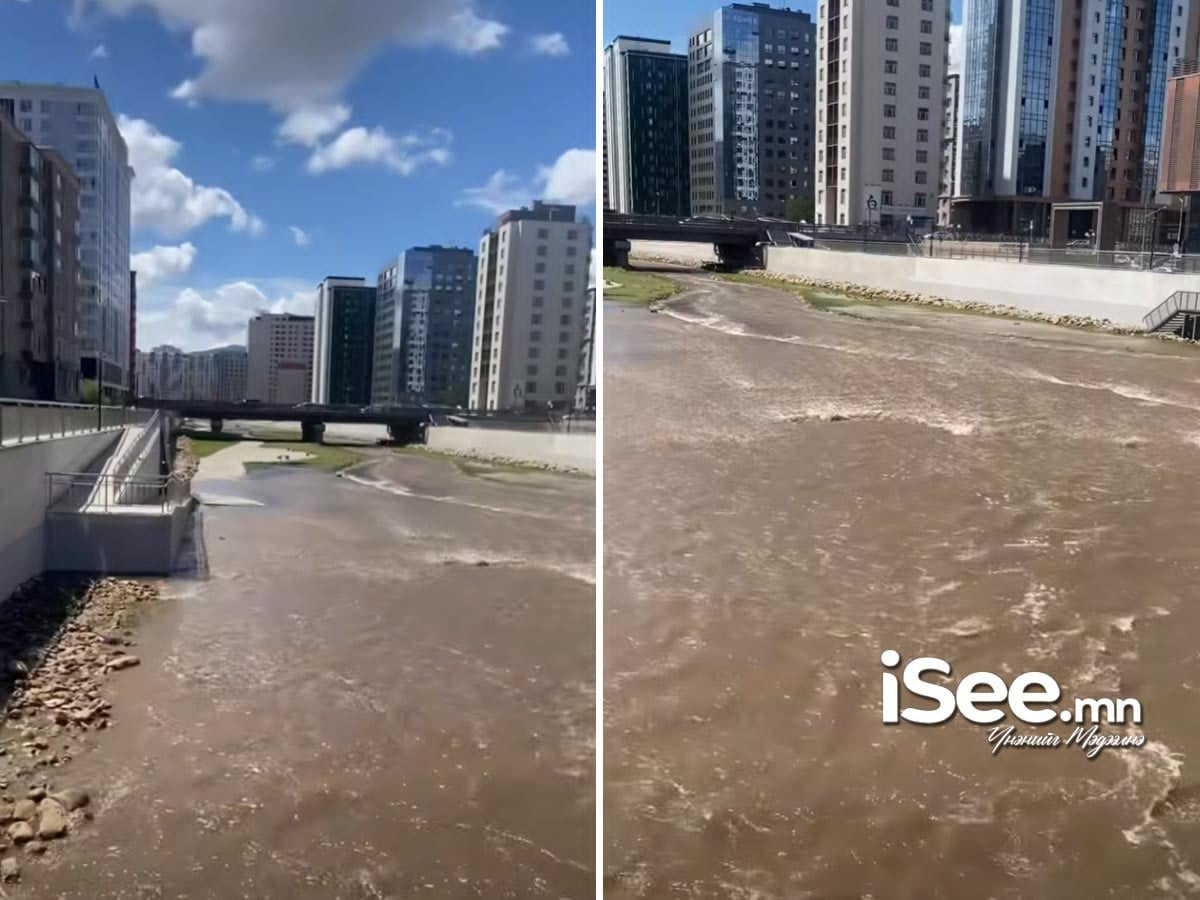 ВИДЕО: Сэлбэ гол үерлэж, 6.2 тэрбумаар хийсэн тохижилтын ажил дахин урсжээ