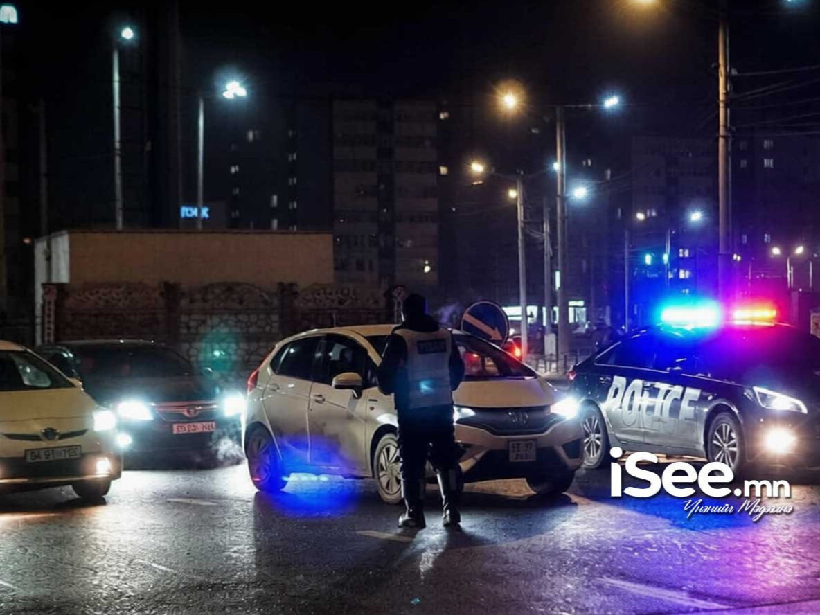 Хоногийн хугацаанд жолоодох эрхгүй үедээ согтуугаар тээврийн хэрэгсэл жолоодсон 6 гэмт хэрэг бүртгэгджээ